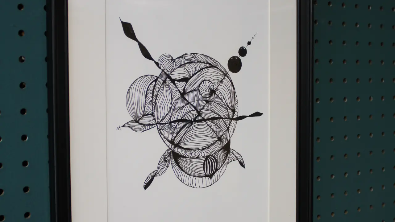 Dessin - Mine de Bois