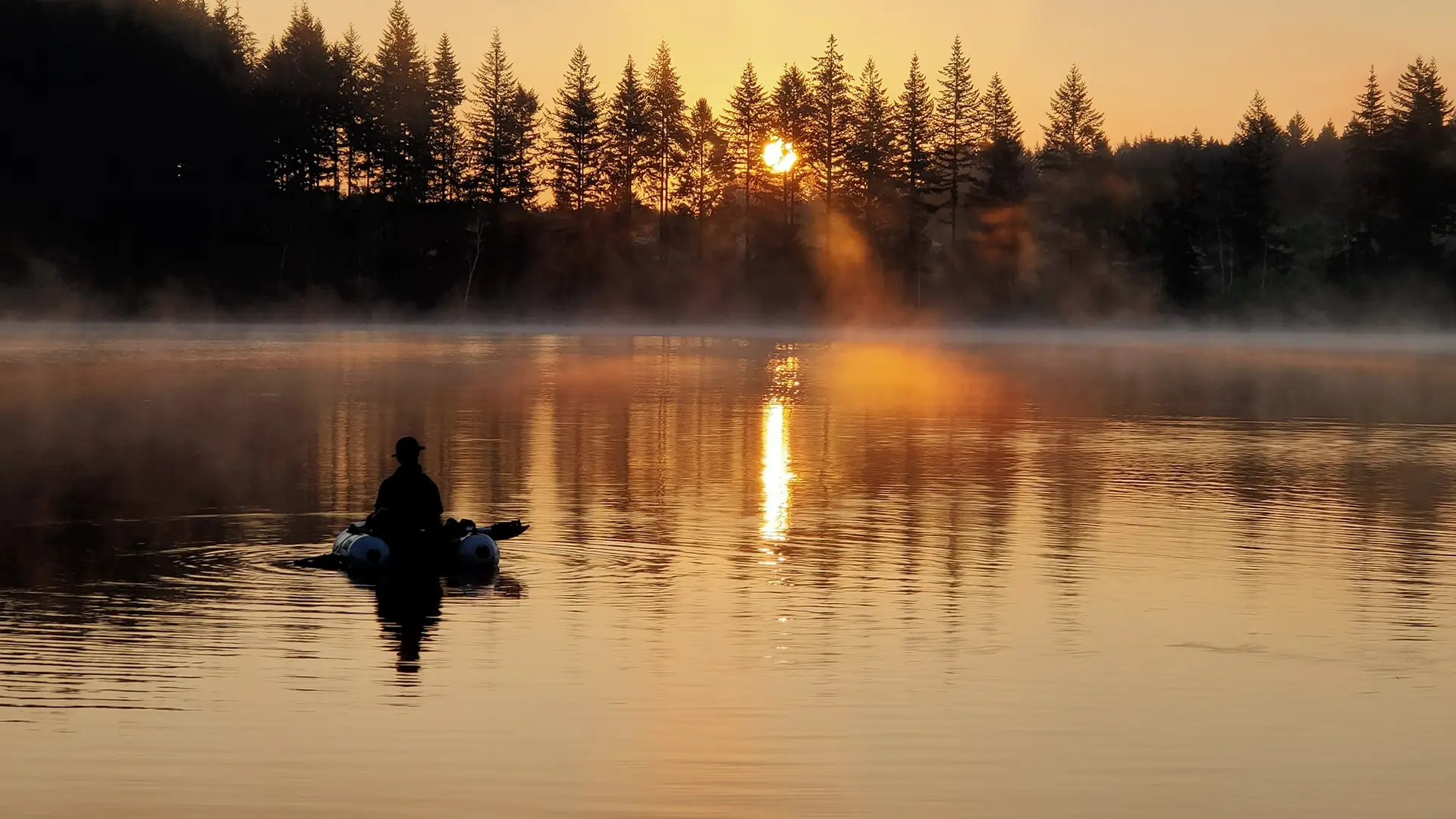 Initiation Float tube Vassivière 3