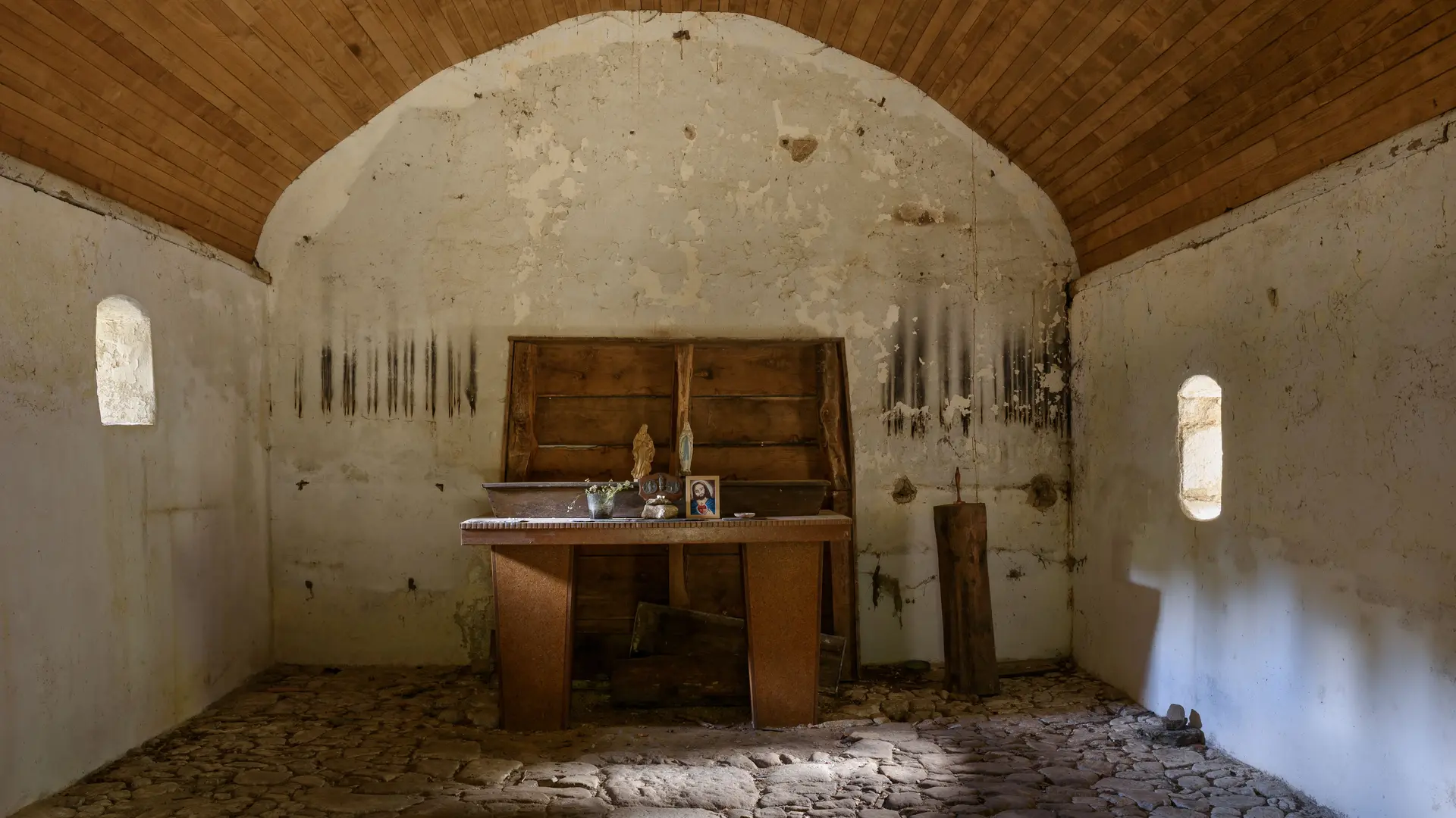 Intérieur chapelle Mont-Ceix  - Chamberet ©Benoit Charles (2)