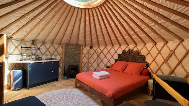 Intérieur yourte