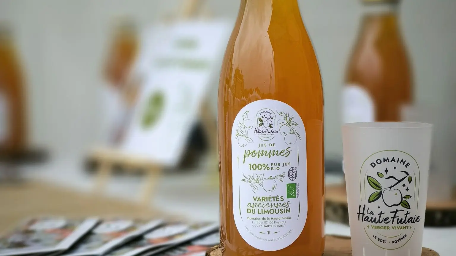 Jus de pomme du Domaine de la Haute Futaie