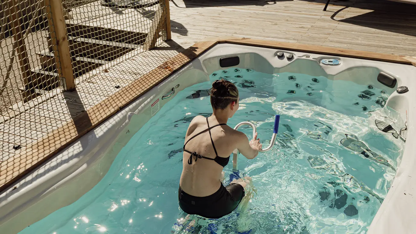 spa de nage et aquabike