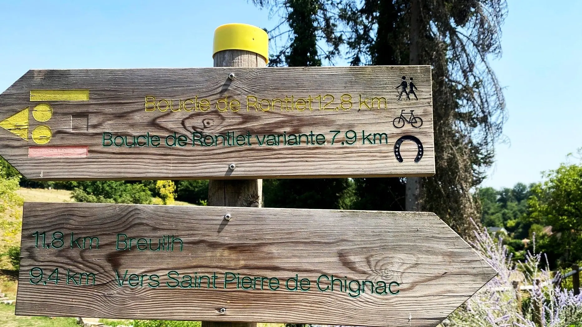 LACROPTE-Boucle du Rontlet-signalétique