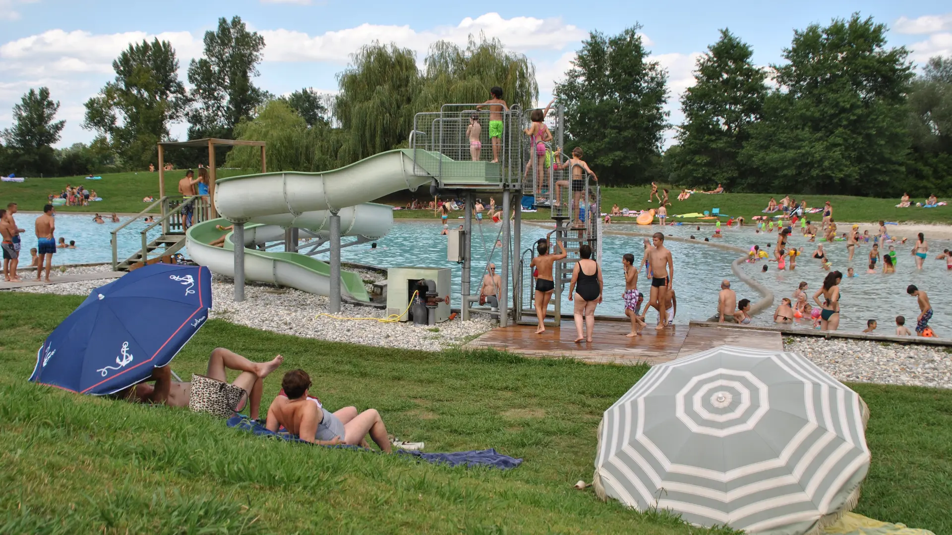 La Saucille plage enherbée