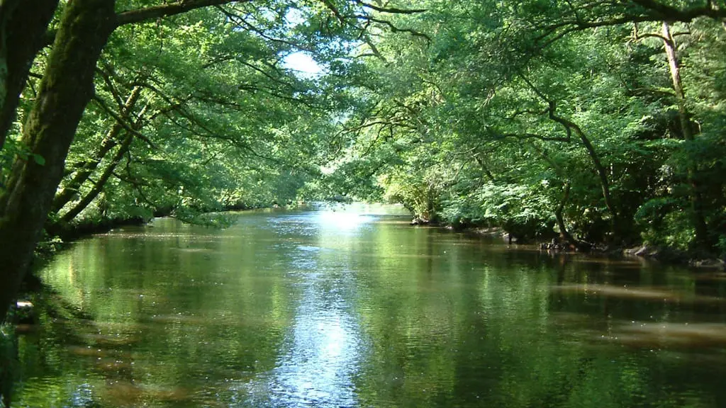 La Vienne à Saint Denis des murs en aval du Pont du Râteau spot de pêche aux salmonidés et cyprinidés