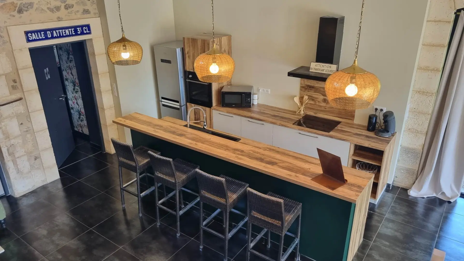 Le Quai - Vue cuisine