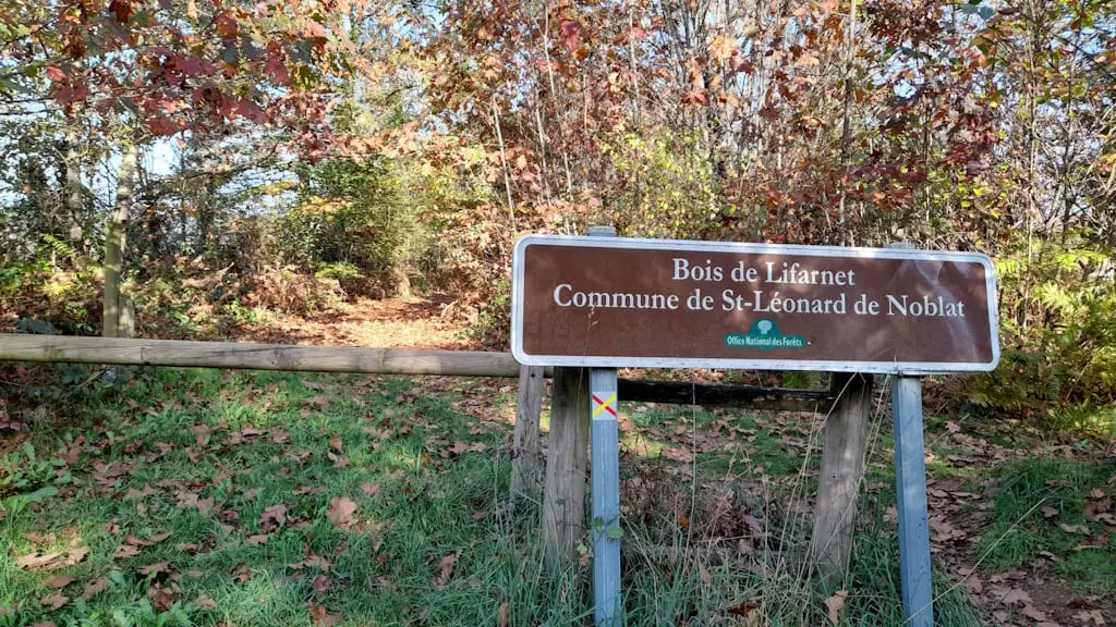 Lifarnet une forêt communale de Saint Léonard de Noblat gérée par l'ONF