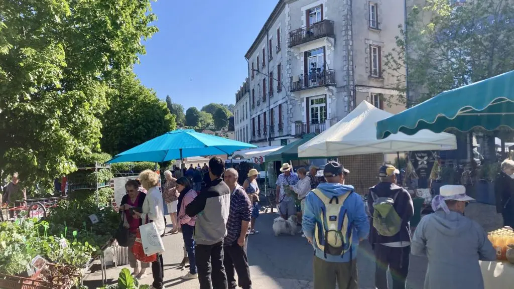 Marché aux fleurs Eymoutiers 2025