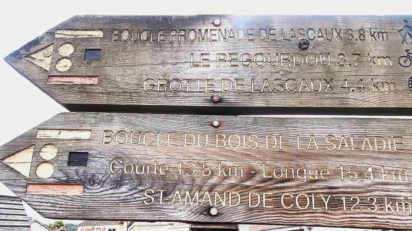 MONTIGNAC-Promenade de Lascaux-Signalétique