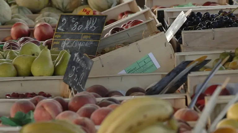 Marché Montfort - fruits