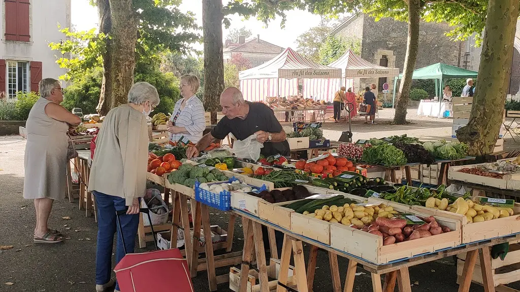 Marché Mugron jeudi - légumes