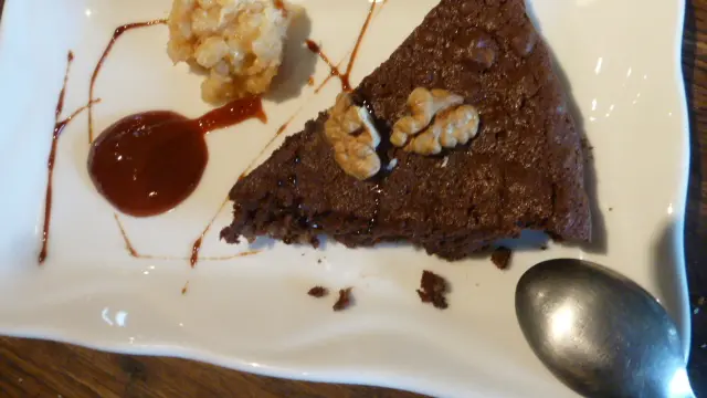Gateau chocolat noix
