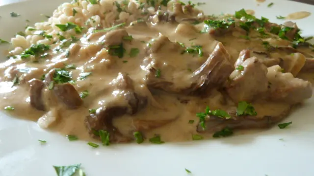 Veau Strogonoff