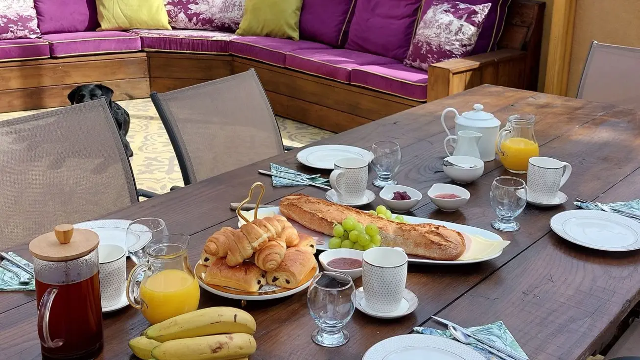 Petit-dejeuner - BnB Maison de ville - Lubersac © B Smith