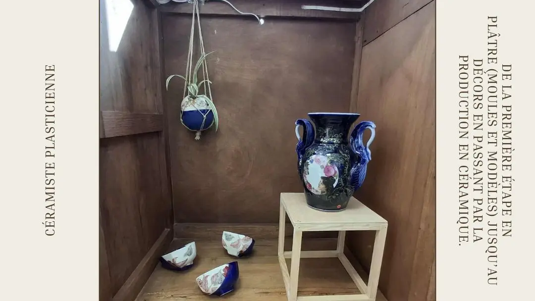 Photo vitrine d'art