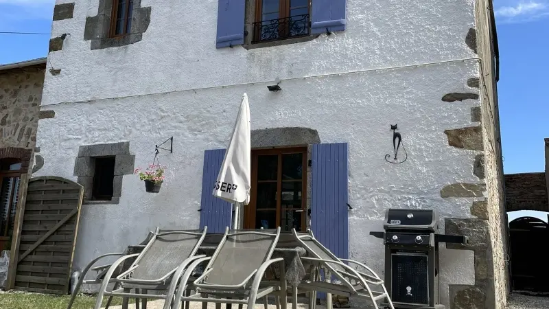 Photo de la façade nord - Chambre d'hôtes La Grange Richard