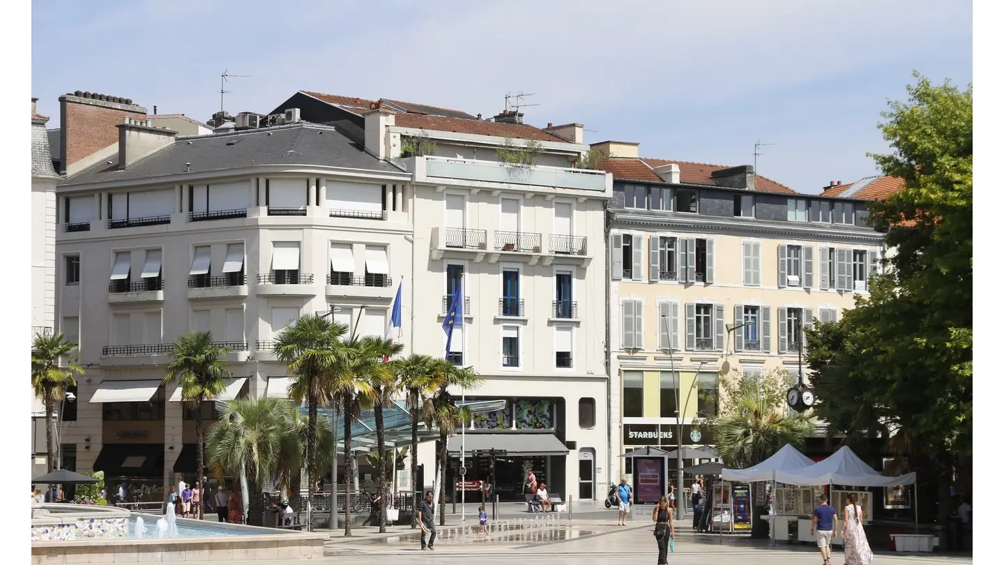 Place Clemenceau - Pau - Pau Pyrénées Tourisme - Pau