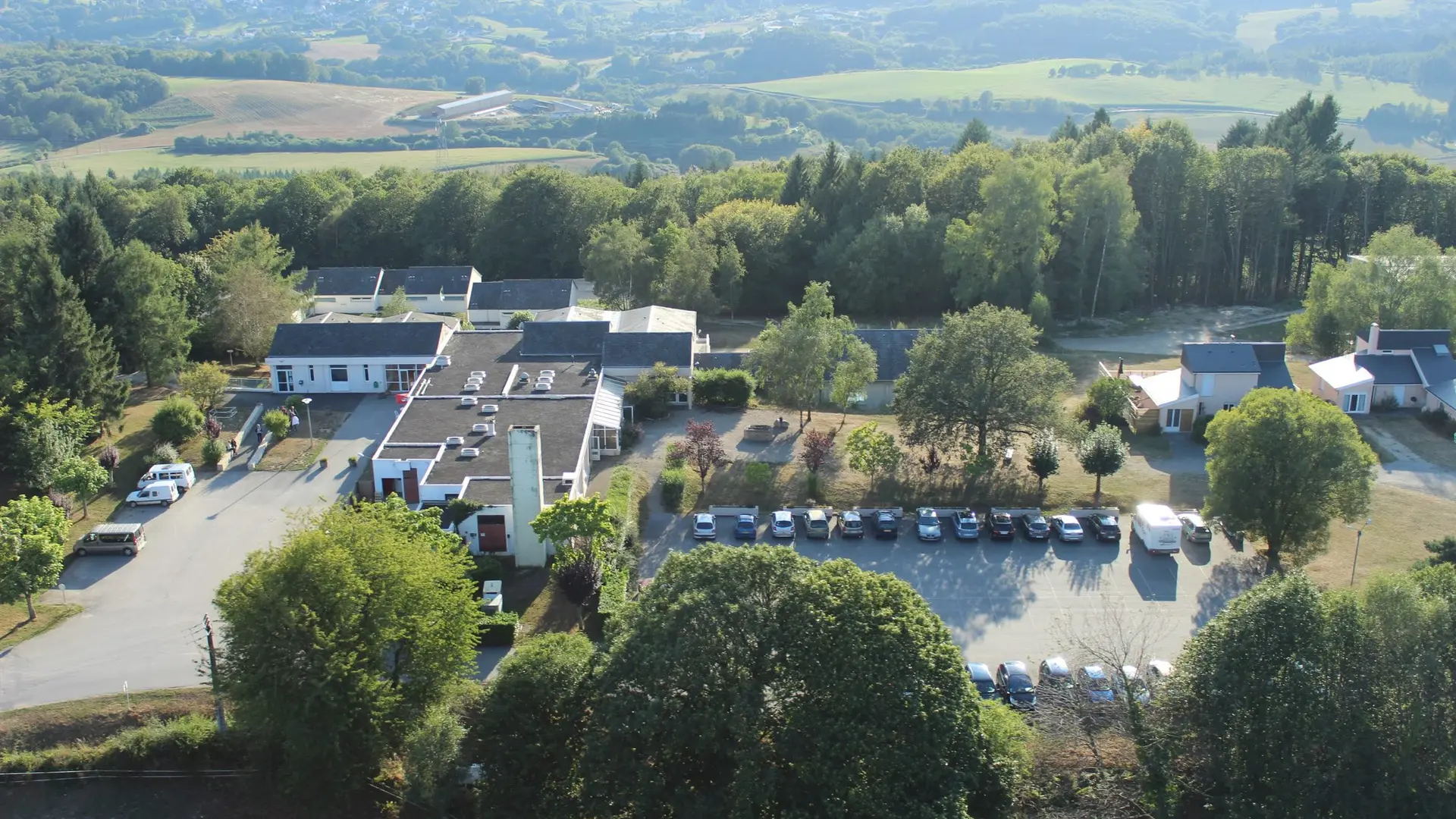 Pulse Campus Chamberet - vue aerienne