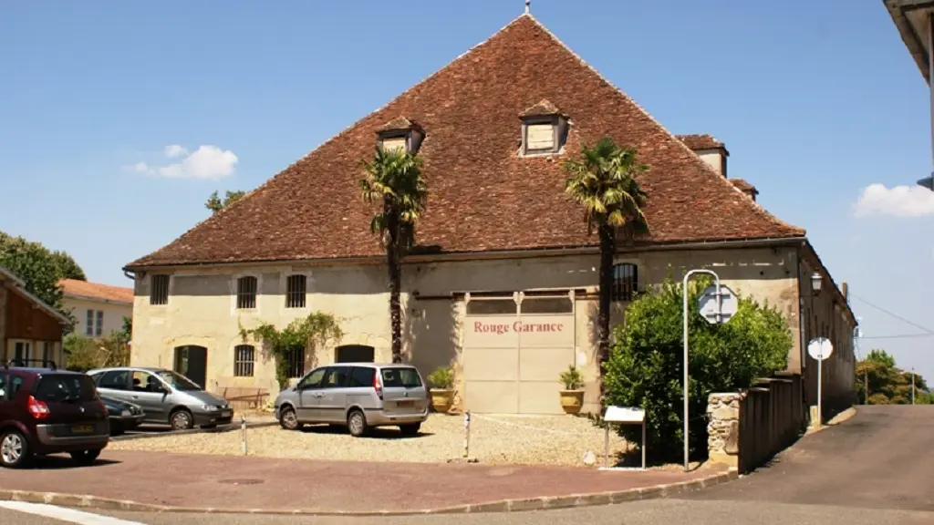 Rouge Garance vue extérieure