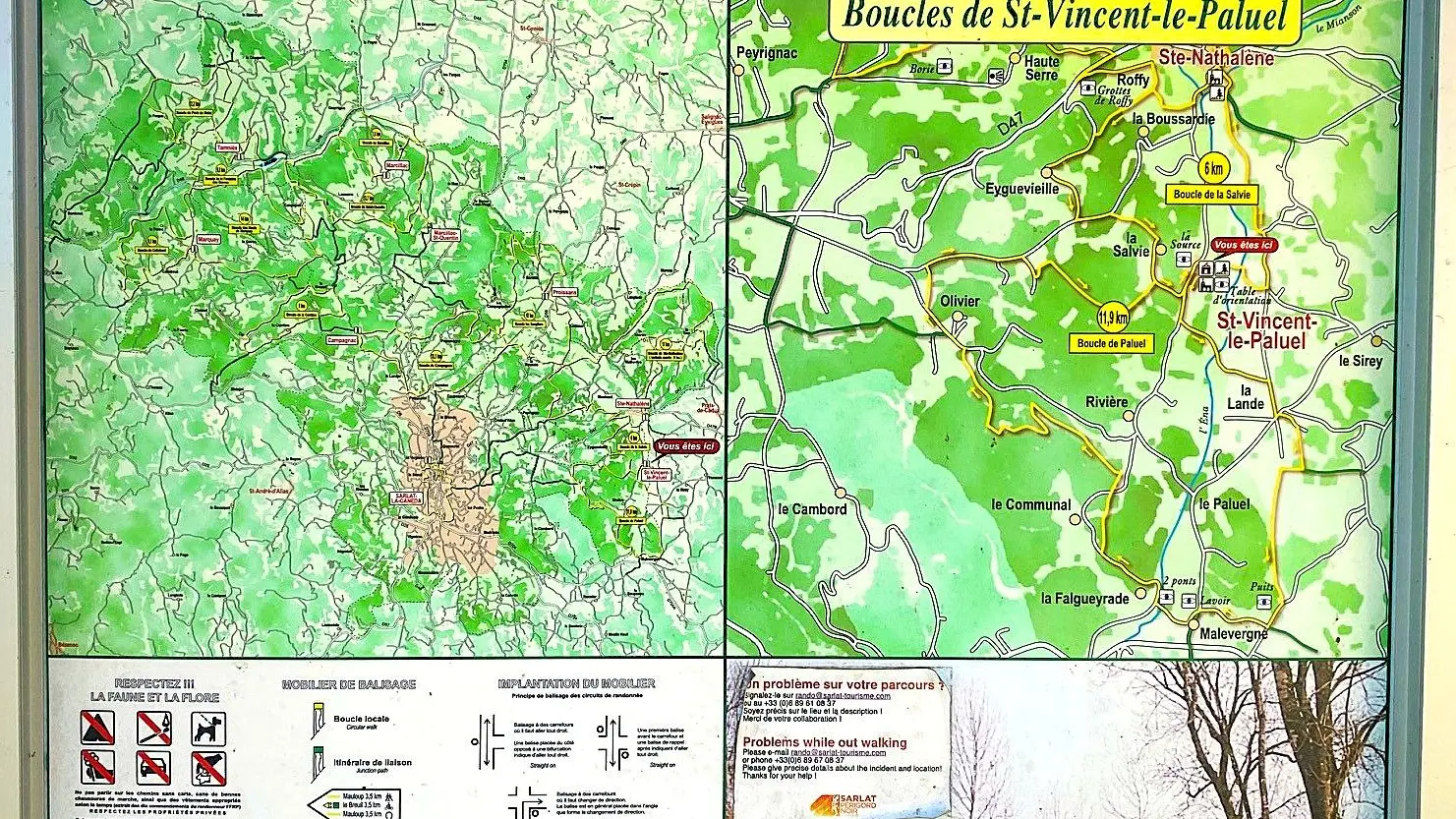 SAINT-VINCENT-LE-PALUEL-Boucle de la Salvie-Panneau d'appel