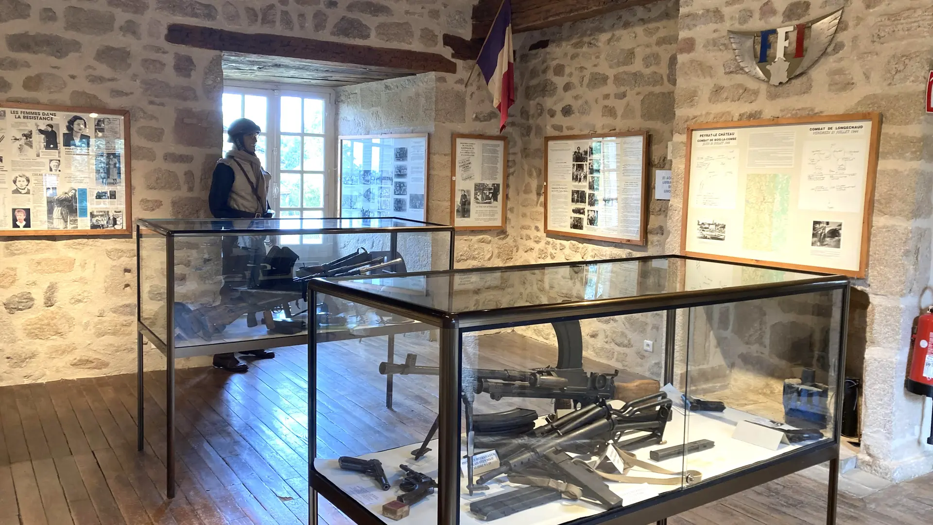 Salle 1 Musée de la Résistance de Peyrat le Château