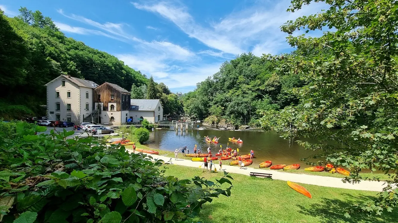 Station sports nature - Puy Chammard -Uzerche ©OT Terres de Corrèze
