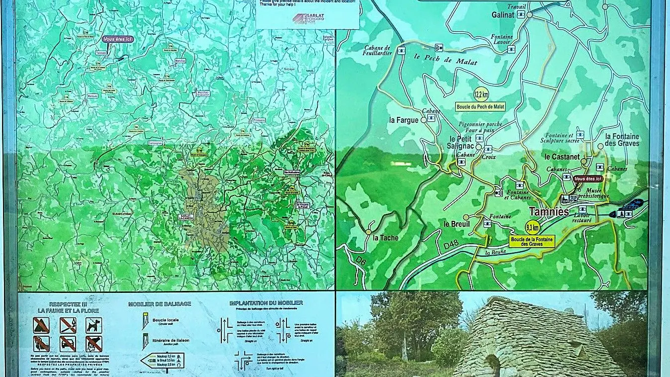 TAMNIES-Boucle du Pech Malat-Panneau d'appel