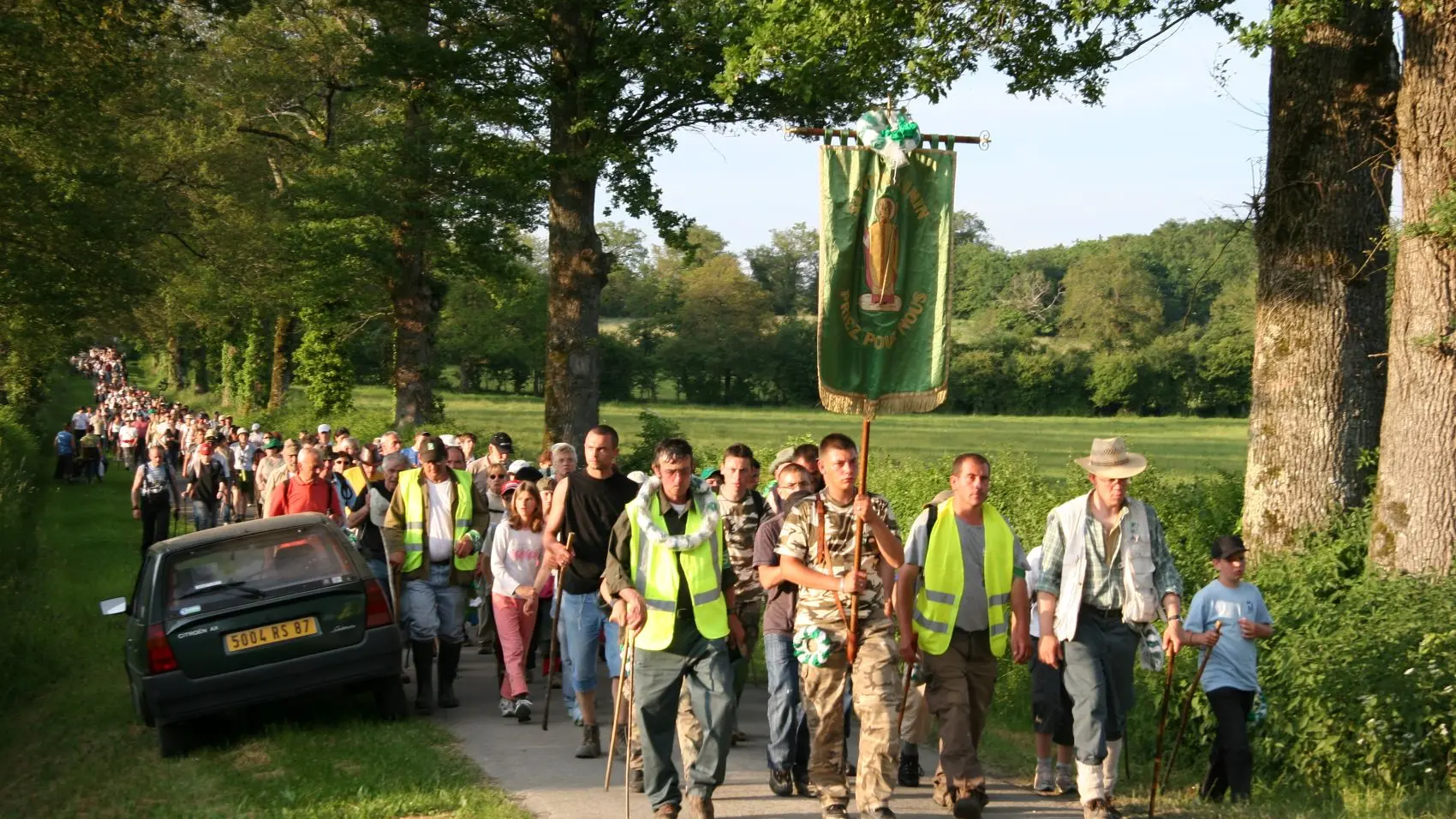 Tête de la procession