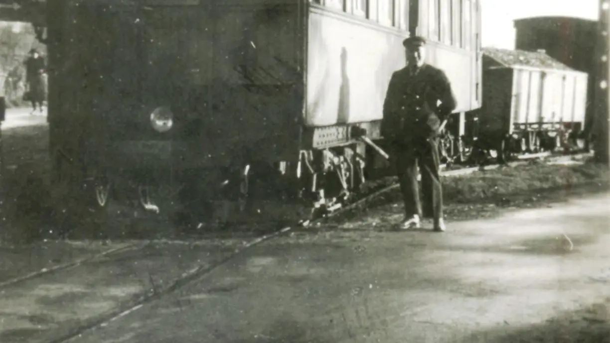 Tramway Peyrat François BOULESTEIX, chauffeur