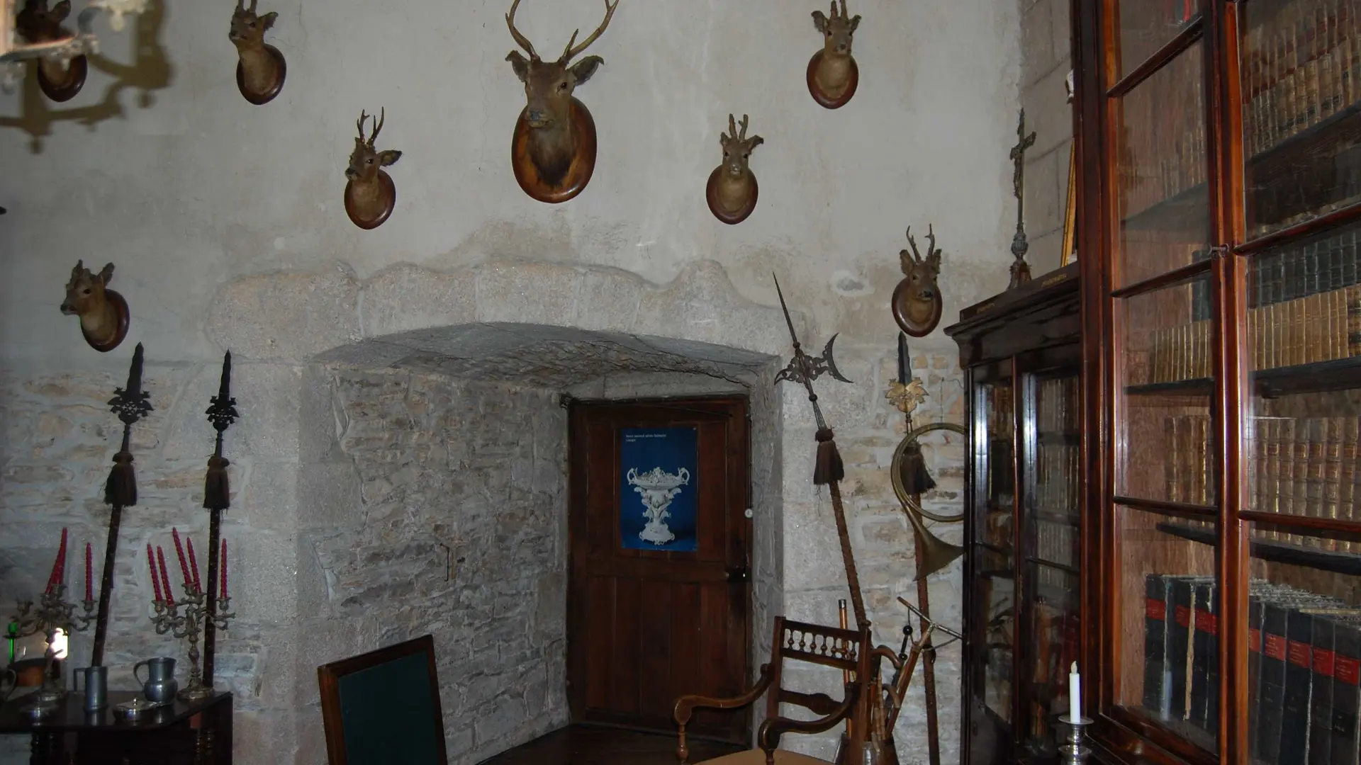 Visite intérieure du Château de Brie