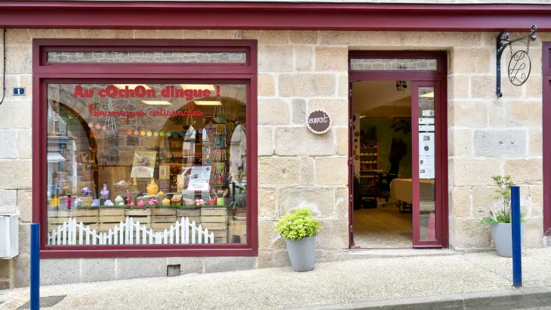 Vitrine Au cOchOn dingue