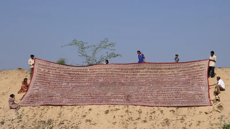 affiche dépliant Ô KALAMKARI Vfinale recto