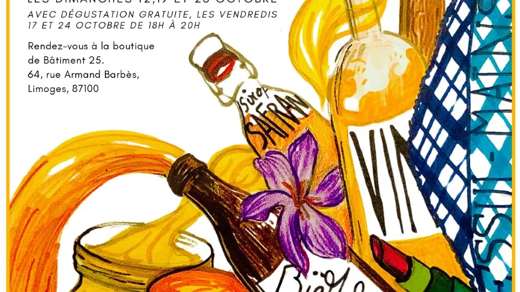 affiche épicerie A4