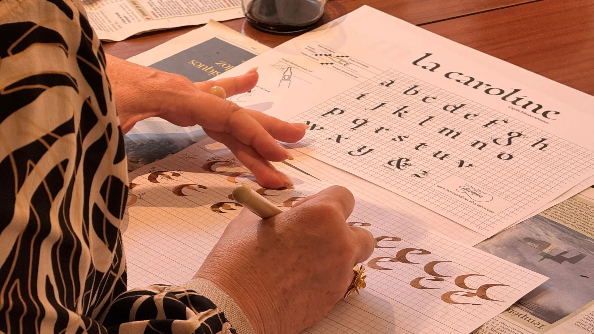 atelier calligraphie printaniere