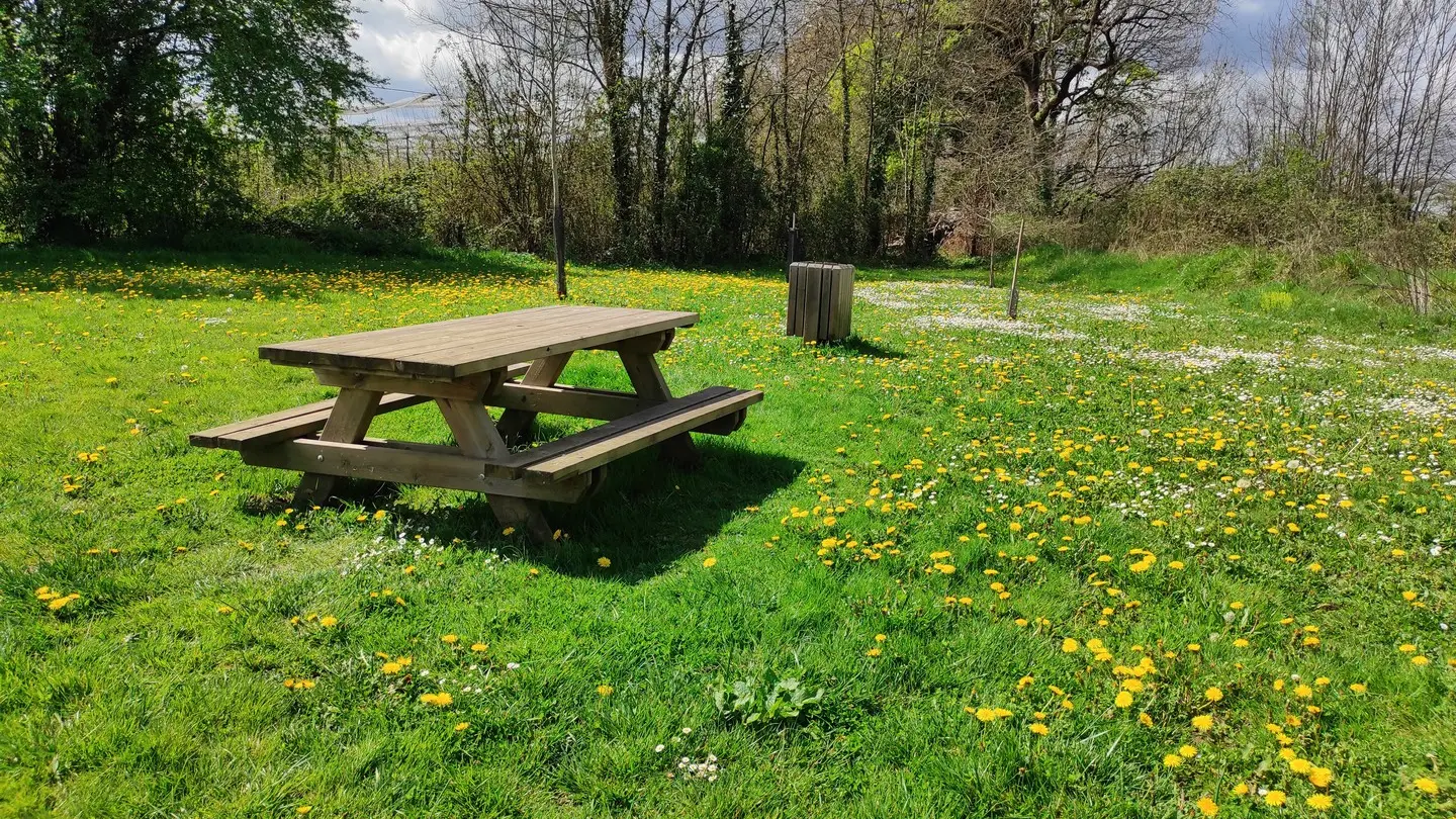Aire de jeux pour enfants - Aussevielle - les tables