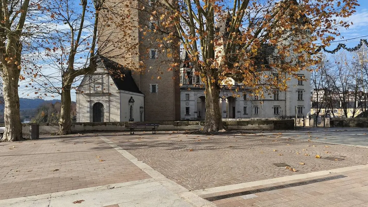 Place de la déportation - Pau - Château