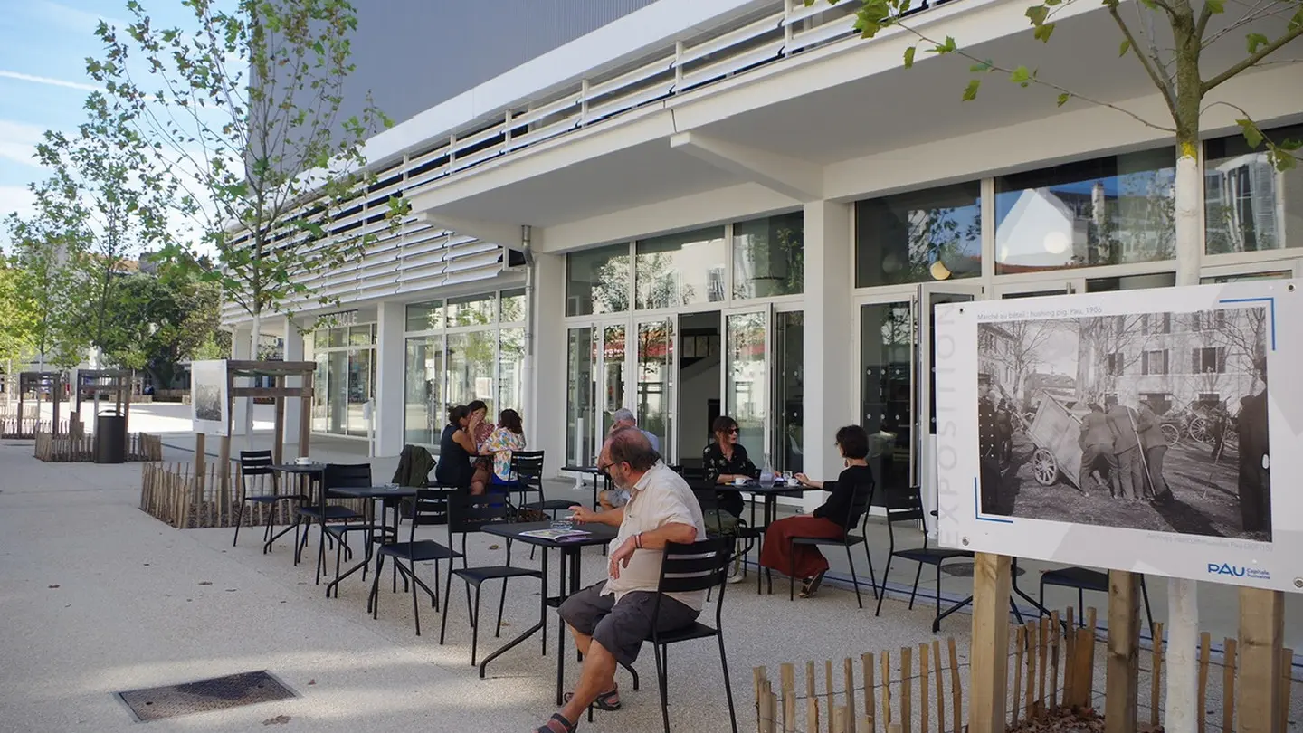Café du Méliès - Pau - la terrasse