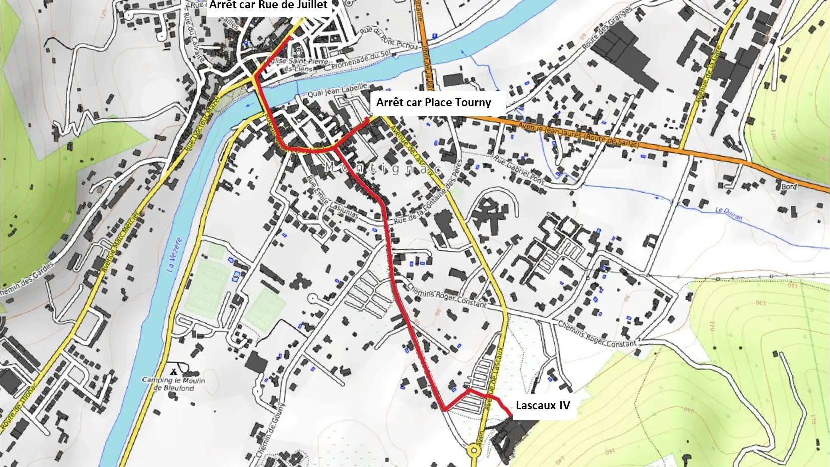 carte Montignac