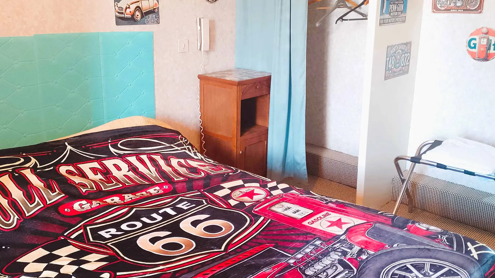 chambre aux voiture