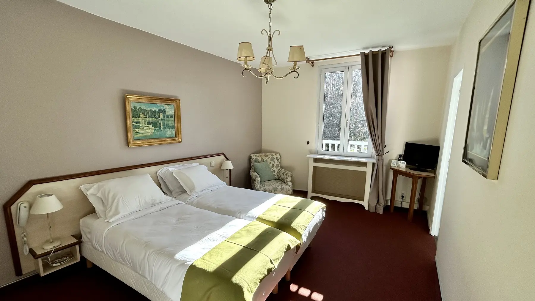 chambre confort verte 1