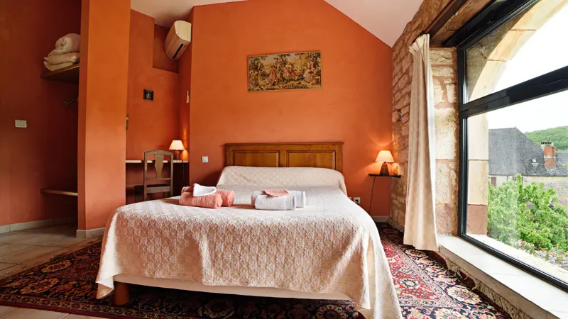 chambre d'hôtes-clos marnis-turenne-sourzat-chambre 1@ romman ramshorn