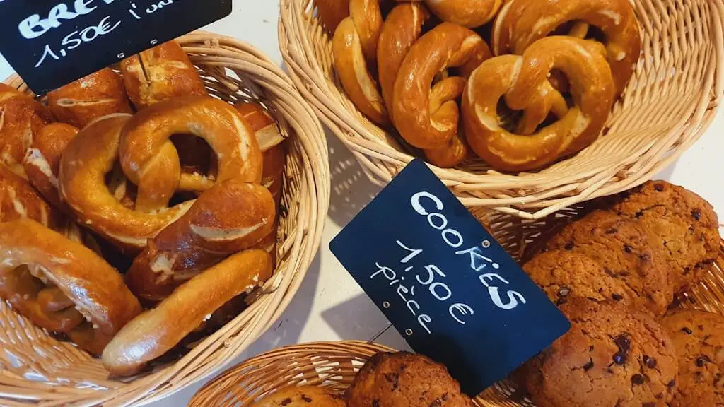 cookies et bretzels