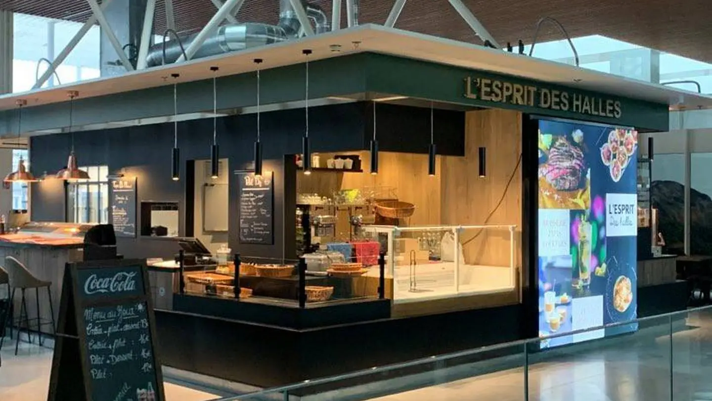 Restaurant L'Esprit des Halles - Pau - façade