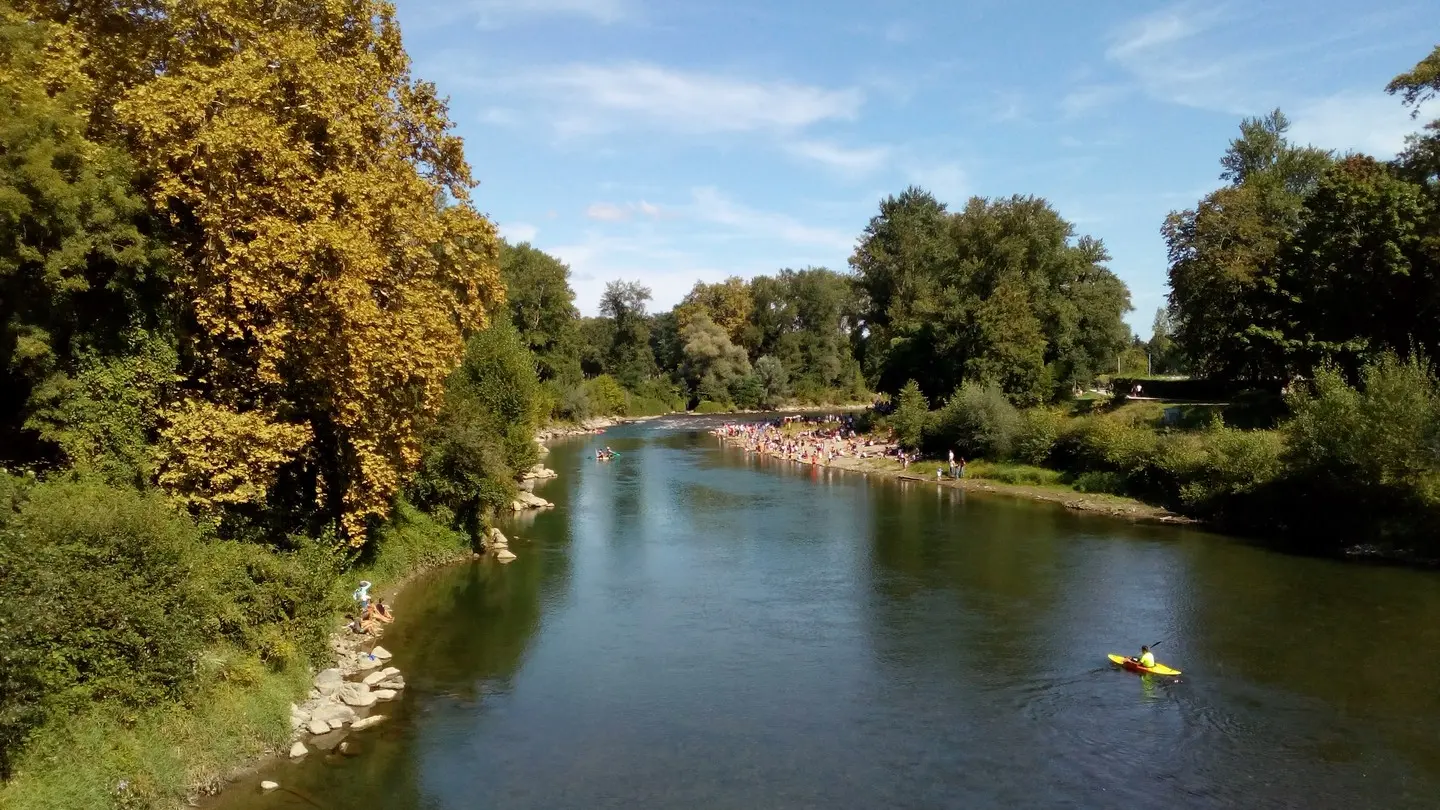 entre gave et golf - Jurançon - le gave