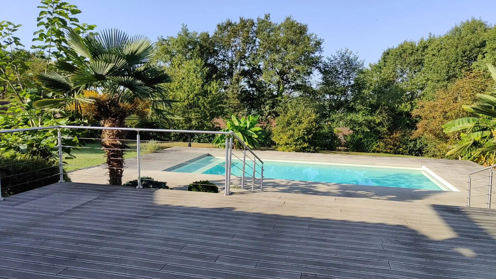 terrasse Gîte au coeur de la verdure, Saint-Brice-sur-Vienne
