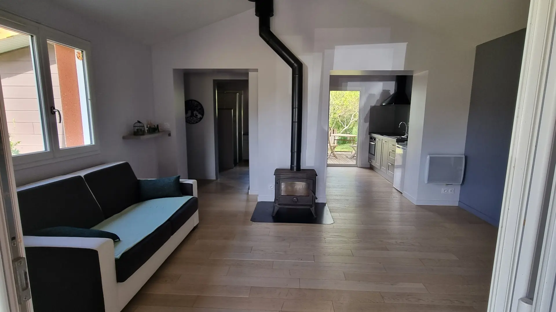 salon Gîte au coeur de la verdure, Saint-Brice-sur-Vienne