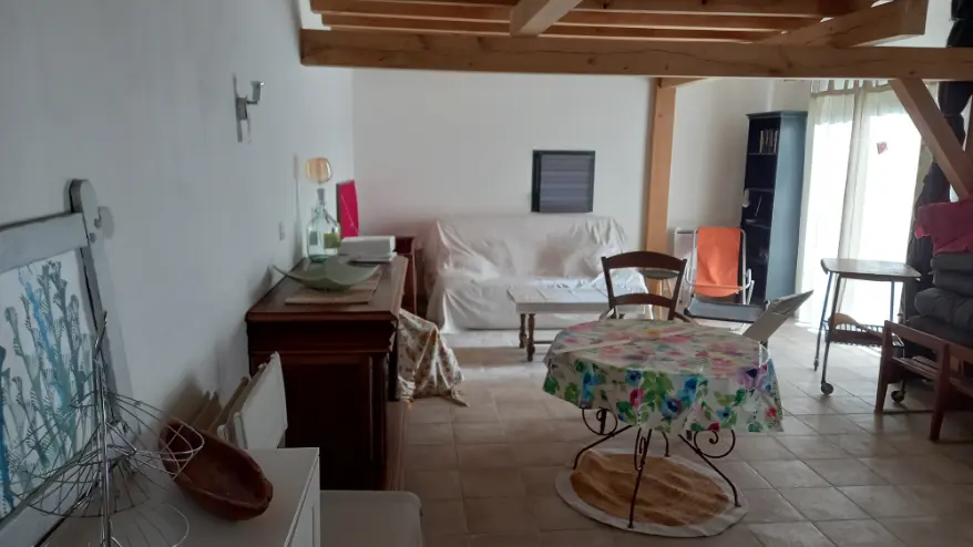 Gîte La Férandie, salon - Chéronnac, Périgord-Limousin