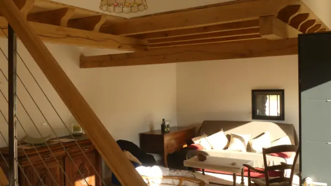 Gîte La Férandie salon - Chéronnac, Périgord-Limousin