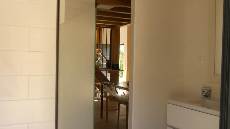 Gîte La Férandie, salle d'eau - Chéronnac, Périgord-Limousin
