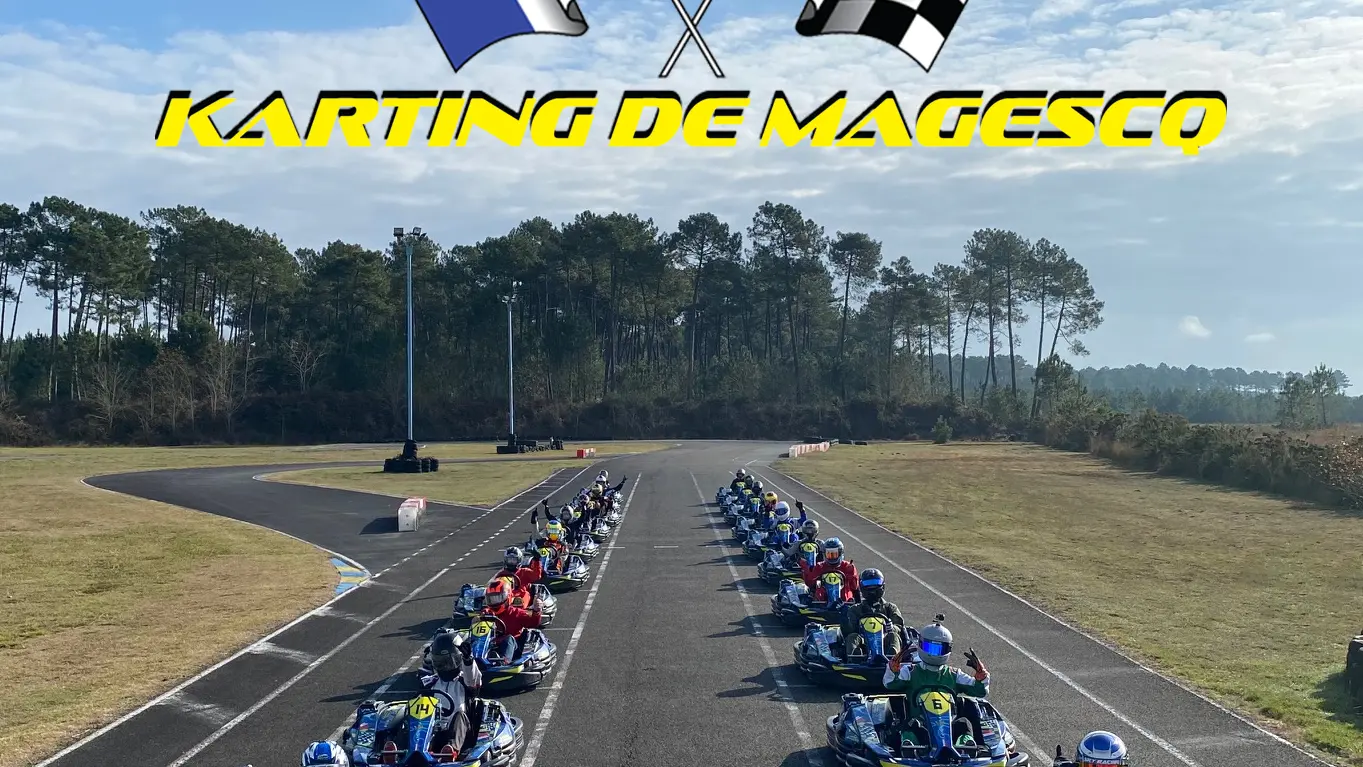Départ animation course_Karting Magescq_OTILAS